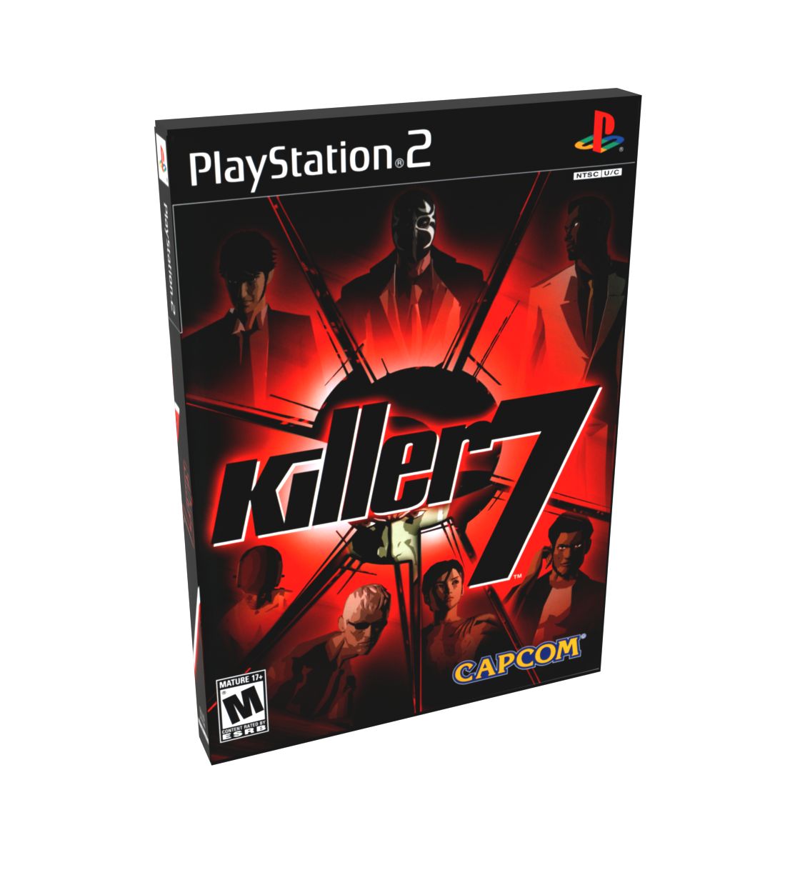Killer 7 | NTSC | Playstation 2 | PS2 | En | Reproduction Case and Booklet - NO GAME