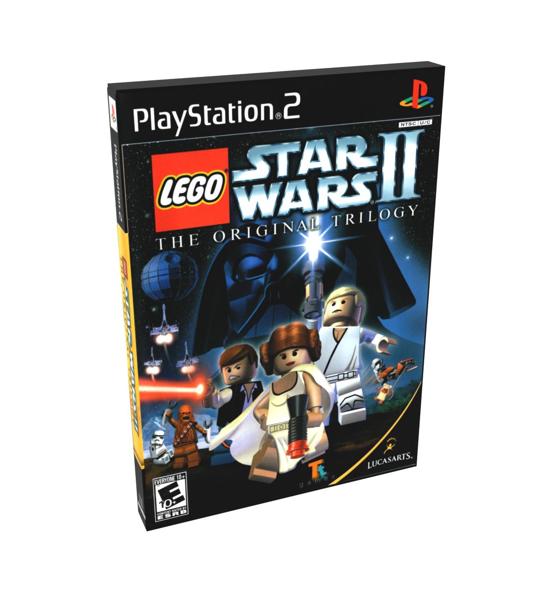 LEGO Star Wars II The Original Trilogy | NTSC | Playstation 2 | PS2 | En | Reproduction Case and Booklet - NO GAME