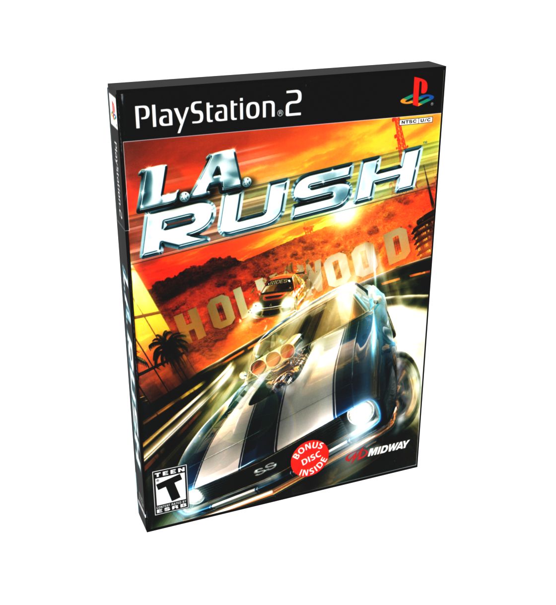 L.A. Rush (Soundtrack) | NTSC | Playstation 2 | PS2 | En | Reproduction Case and Booklet - NO GAME