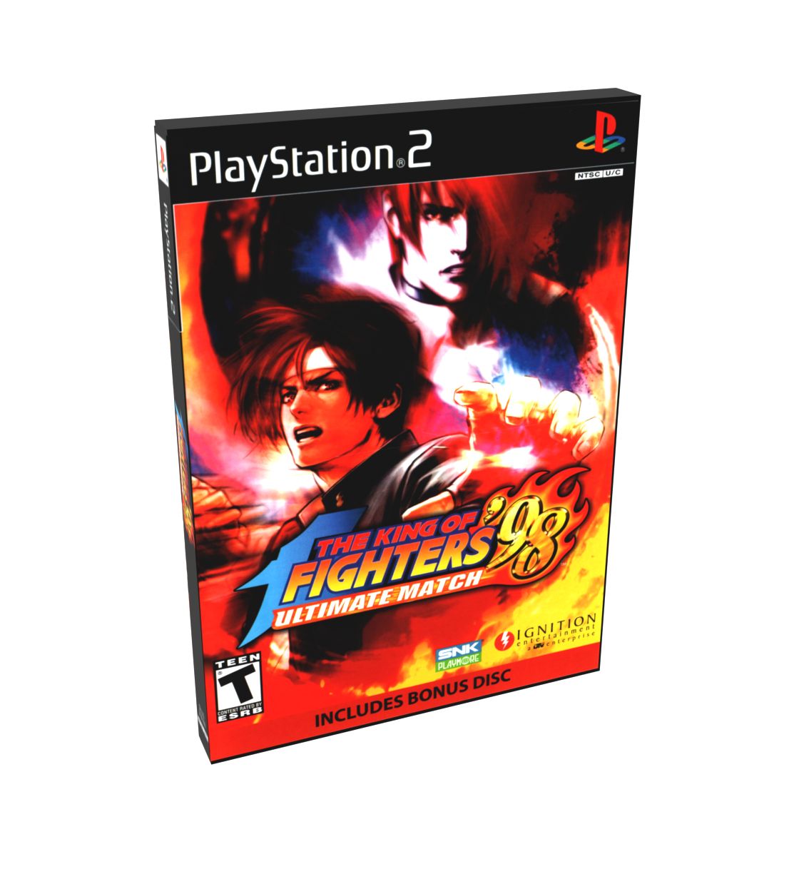 King of Fighters &#39;98 Ultimate Match (Bonus Disc) | NTSC | Playstation 2 | PS2 | En | Reproduction Case and Booklet - NO GAME