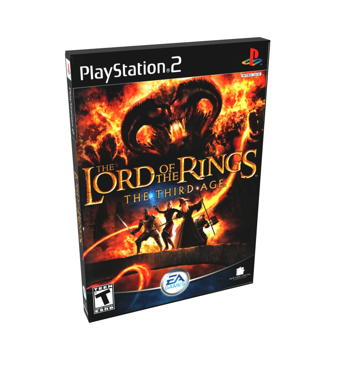 Lord of the Rings, The The Third Age | NTSC | Playstation 2 | PS2 | En | Reproduction Case and Booklet - NO GAME