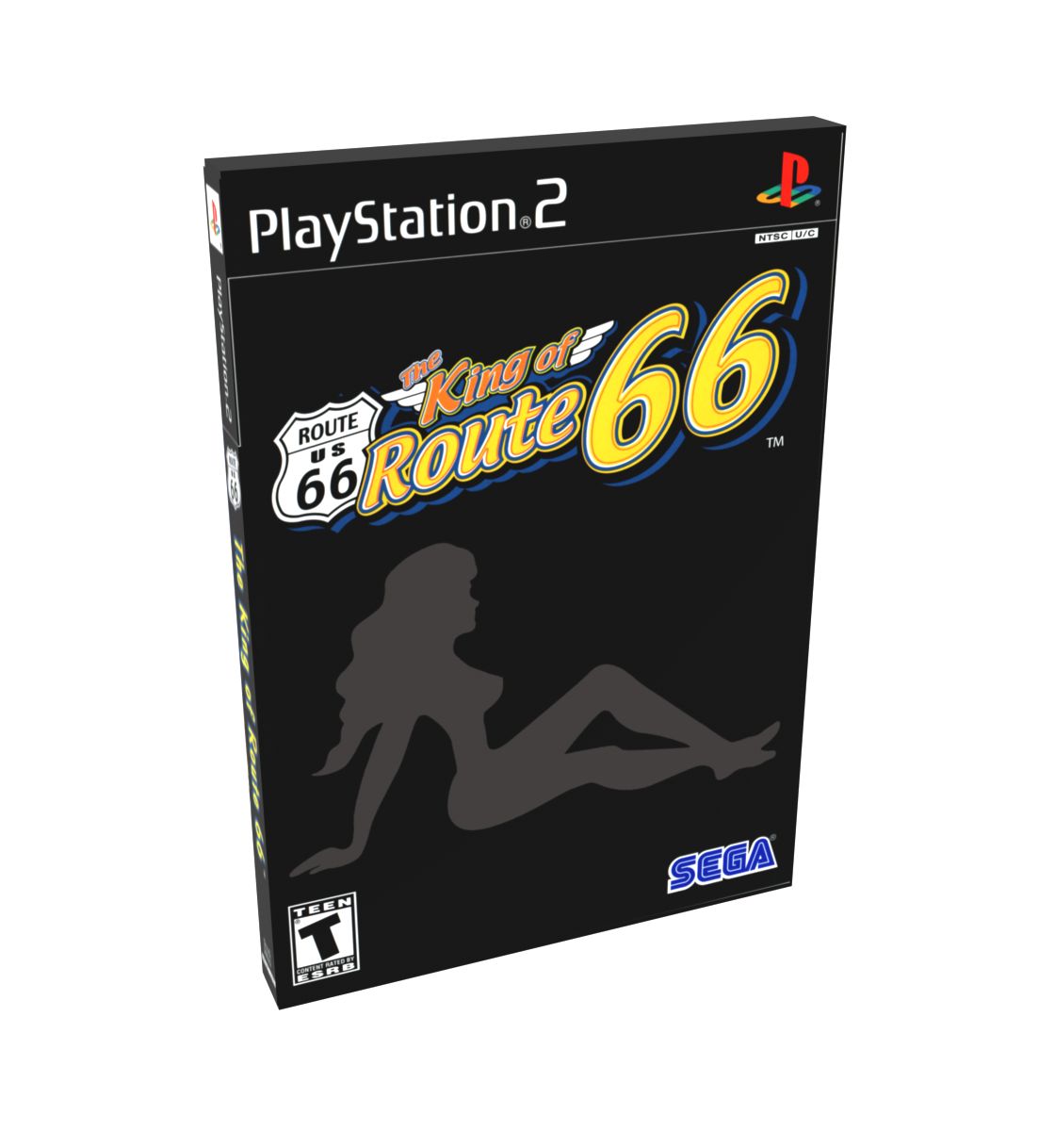 King of Route 66, The | NTSC | Playstation 2 | PS2 | En | Reproduction Case and Booklet - NO GAME
