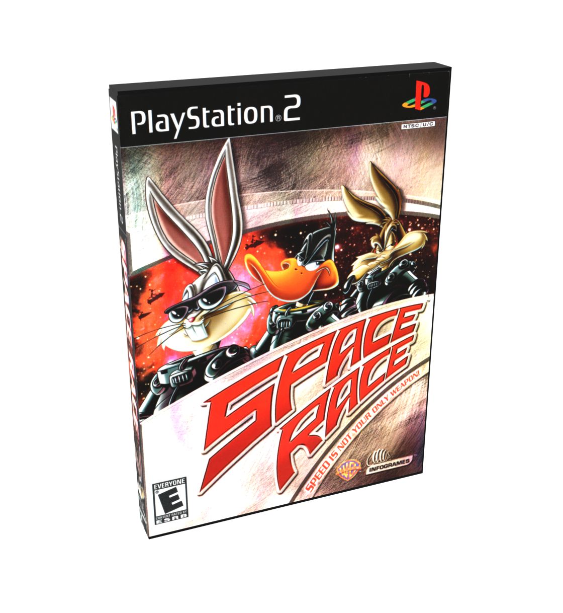 Looney Tunes Space Race | NTSC | Playstation 2 | PS2 | En | Reproduction Case and Booklet - NO GAME