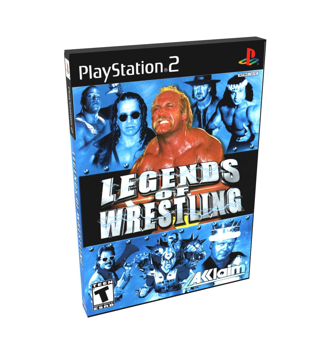 Legends of Wrestling | NTSC | Playstation 2 | PS2 | En | Reproduction Case and Booklet - NO GAME