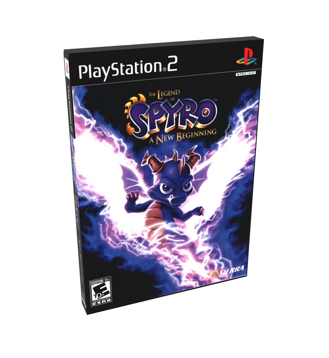 Legend of Spyro, The A New Beginning | NTSC | Playstation 2 | PS2 | En | Reproduction Case and Booklet - NO GAME