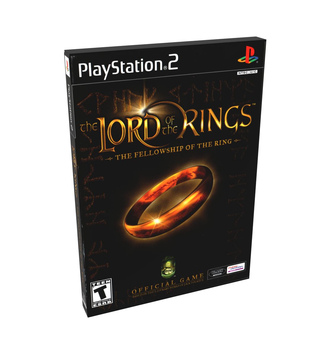 Lord of the Rings, The The Fellowship of the Ring | NTSC | Playstation 2 | PS2 | En | Reproduction Case and Booklet - NO GAME