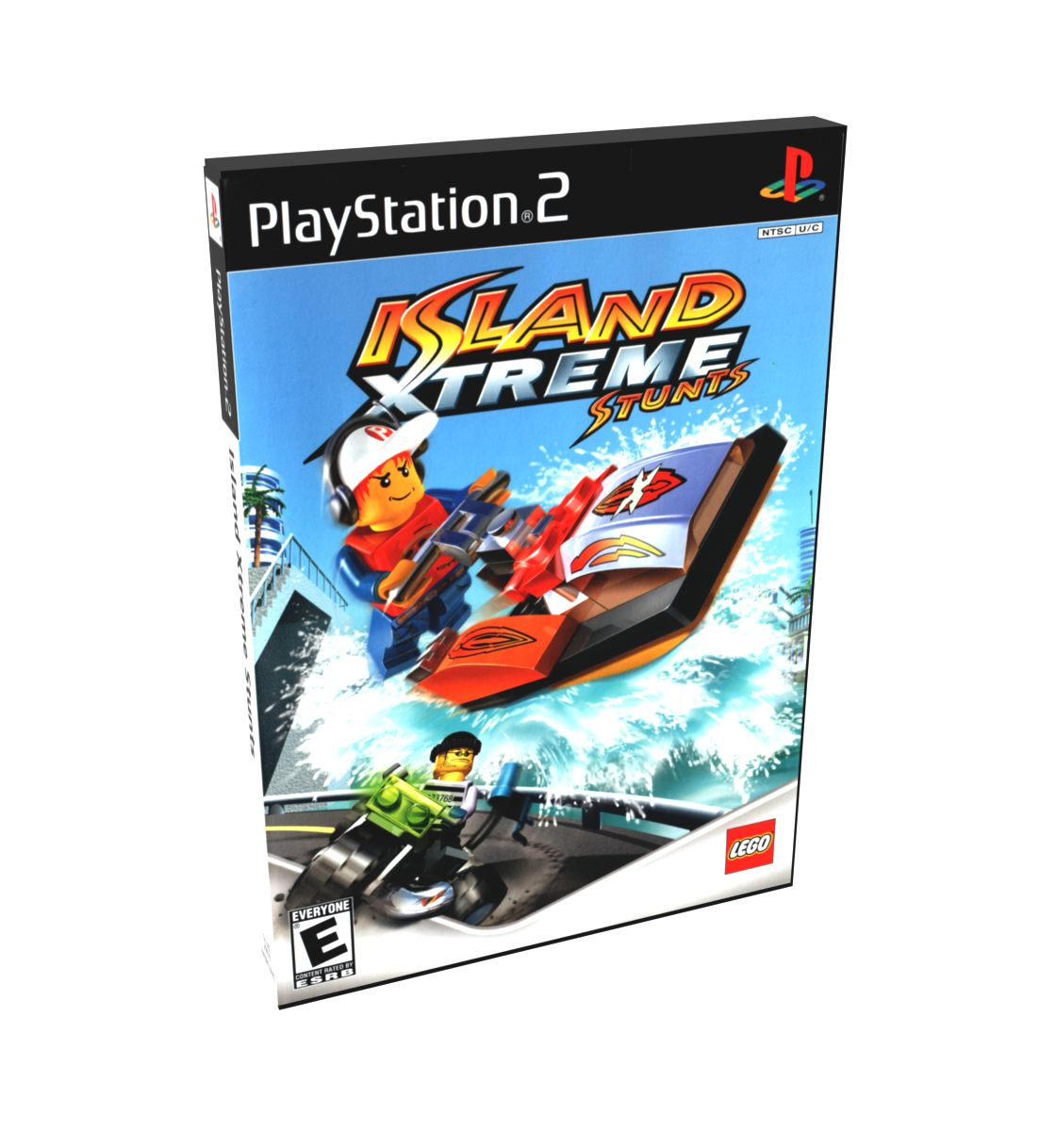 LEGO Island Xtreme Stunts | NTSC | Playstation 2 | PS2 | En | Reproduction Case and Booklet - NO GAME