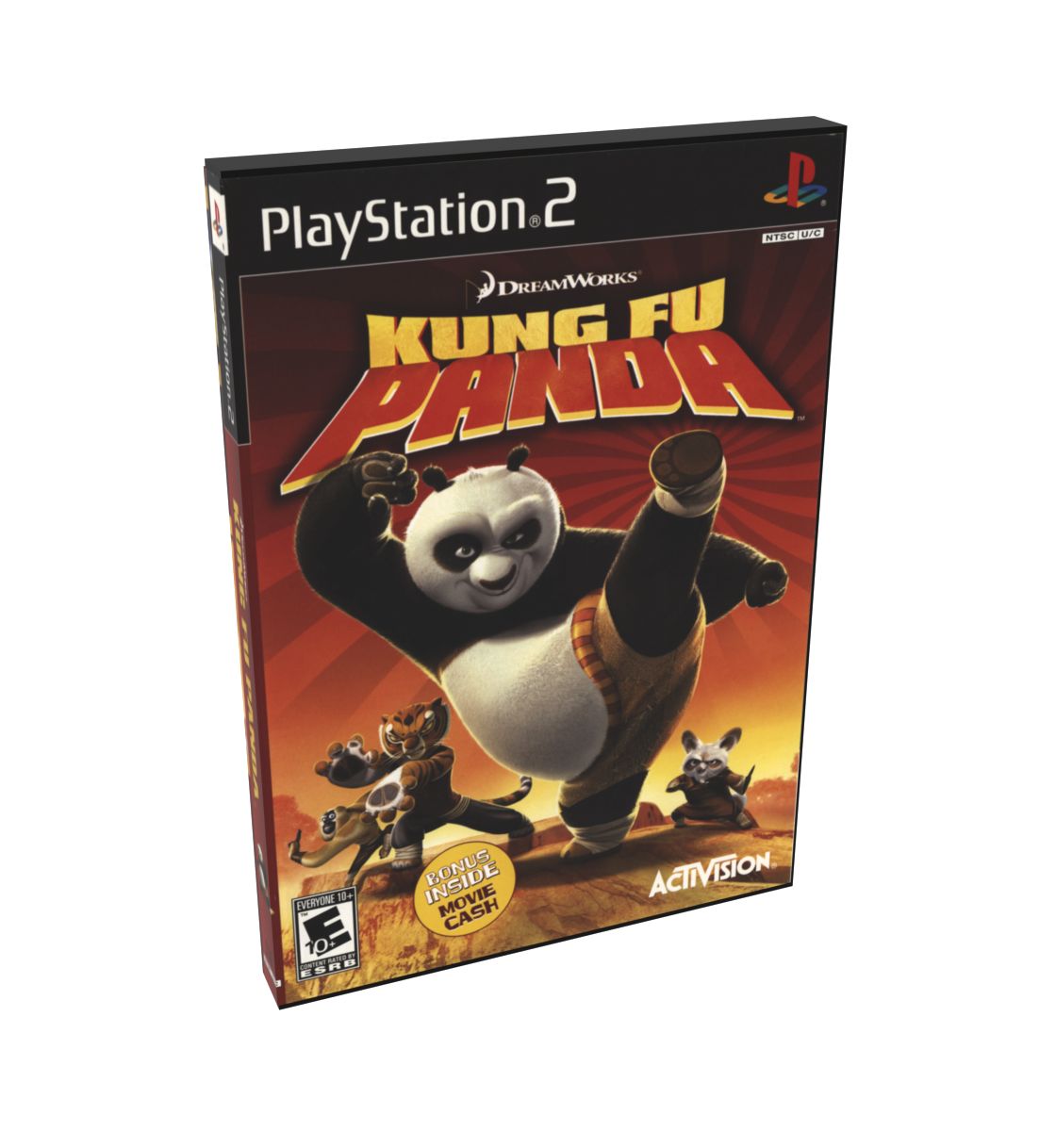 Kung Fu Panda (Movie) | NTSC | Playstation 2 | PS2 | En | Reproduction Case and Booklet - NO GAME