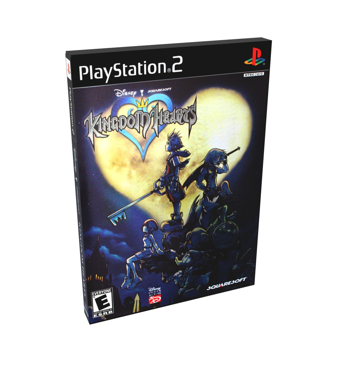 Kingdom Hearts (Squaresoft) | NTSC | Playstation 2 | PS2 | En | Reproduction Case and Booklet - NO GAME