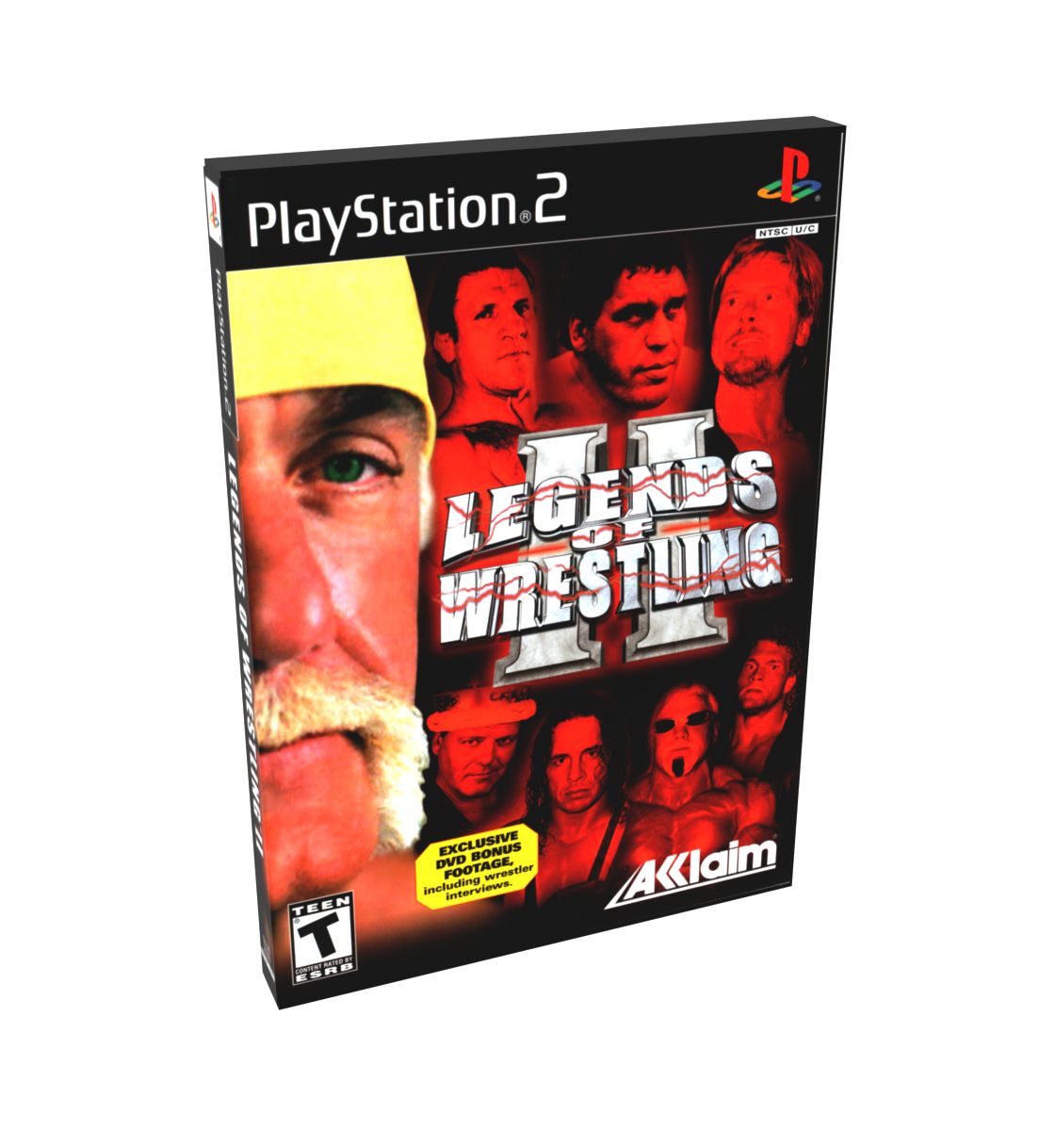 Legends of Wrestling II | NTSC | Playstation 2 | PS2 | En | Reproduction Case and Booklet - NO GAME