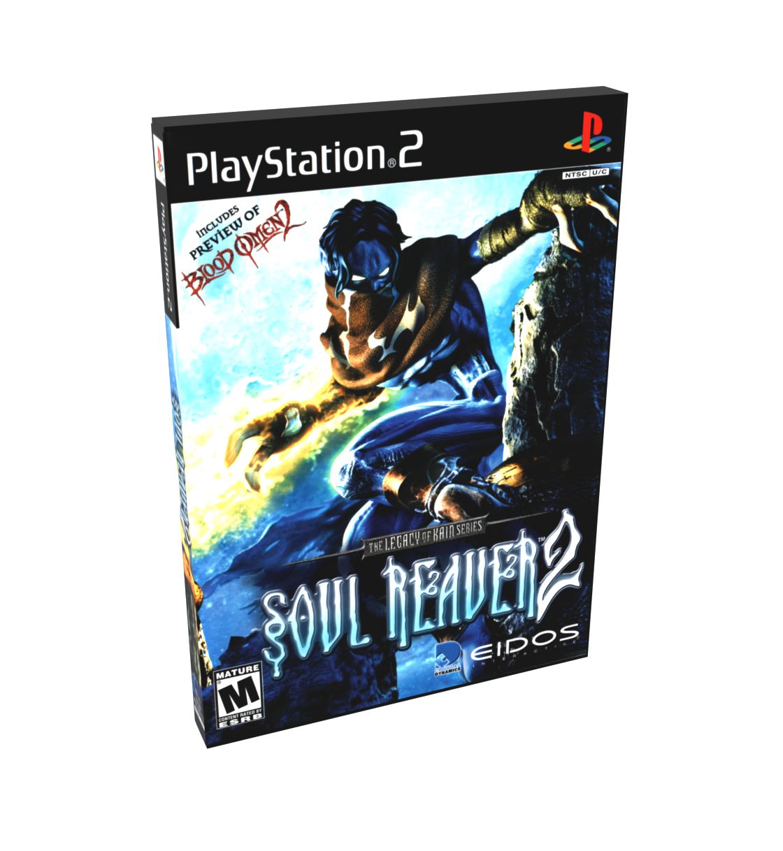 Legacy of Kain Soul Reaver 2 | NTSC | Playstation 2 | PS2 | En | Reproduction Case and Booklet - NO GAME