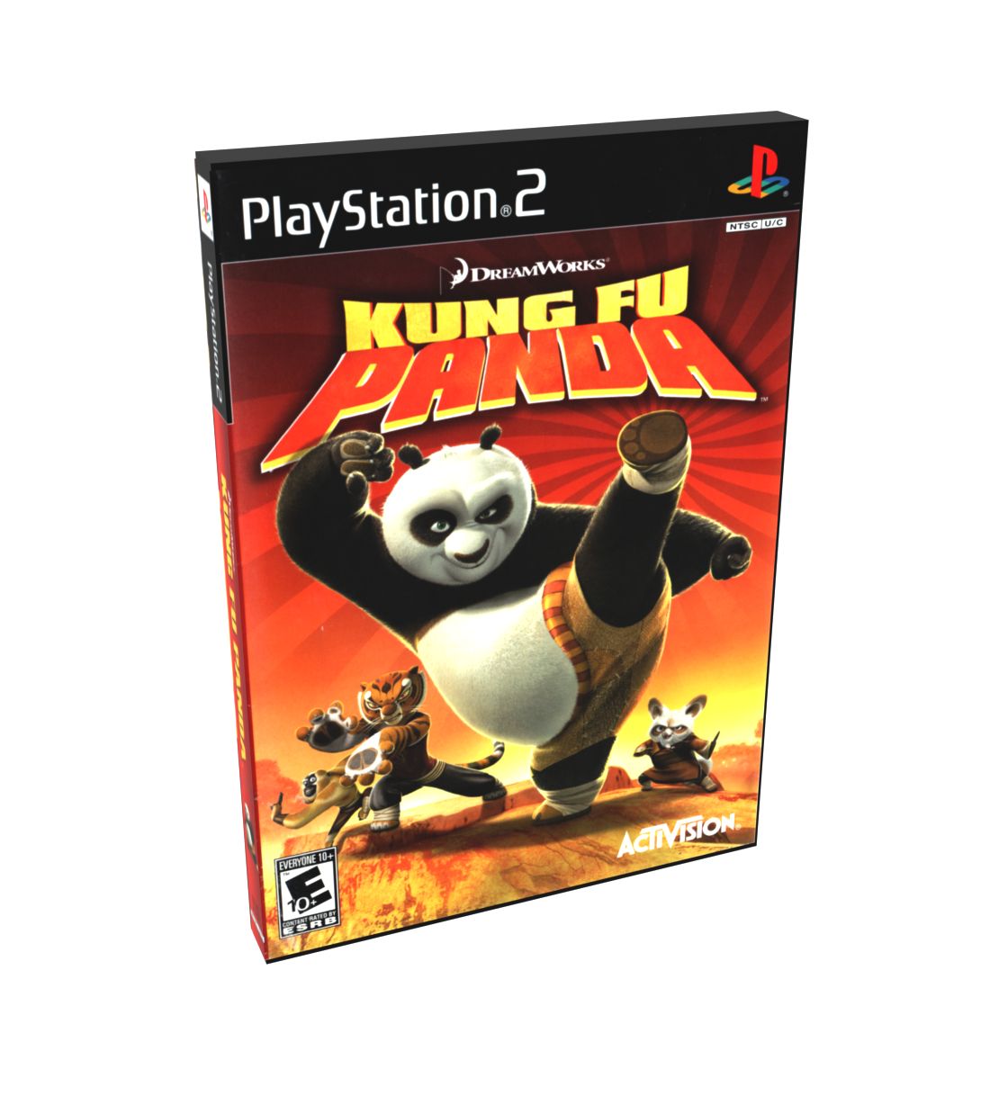 Kung Fu Panda | NTSC | Playstation 2 | PS2 | En | Reproduction Case and Booklet - NO GAME