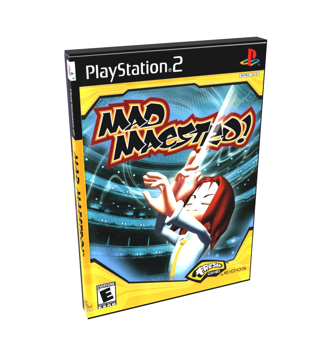 Mad Maestro | NTSC | Playstation 2 | PS2 | En | Reproduction Case and Booklet - NO GAME