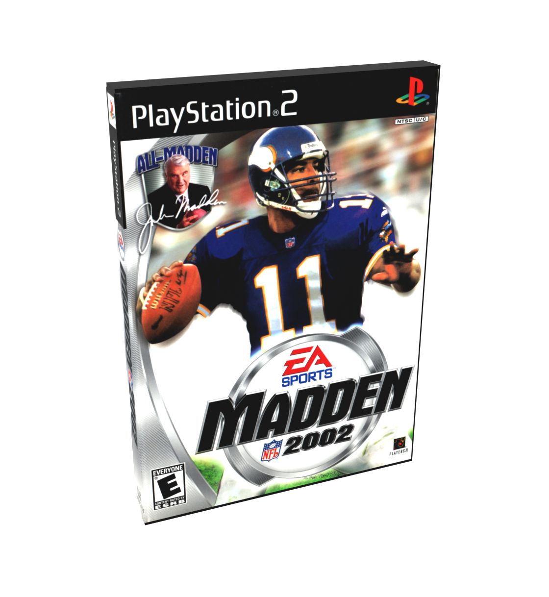Madden NFL 2002 | NTSC | Playstation 2 | PS2 | En | Reproduction Case and Booklet - NO GAME