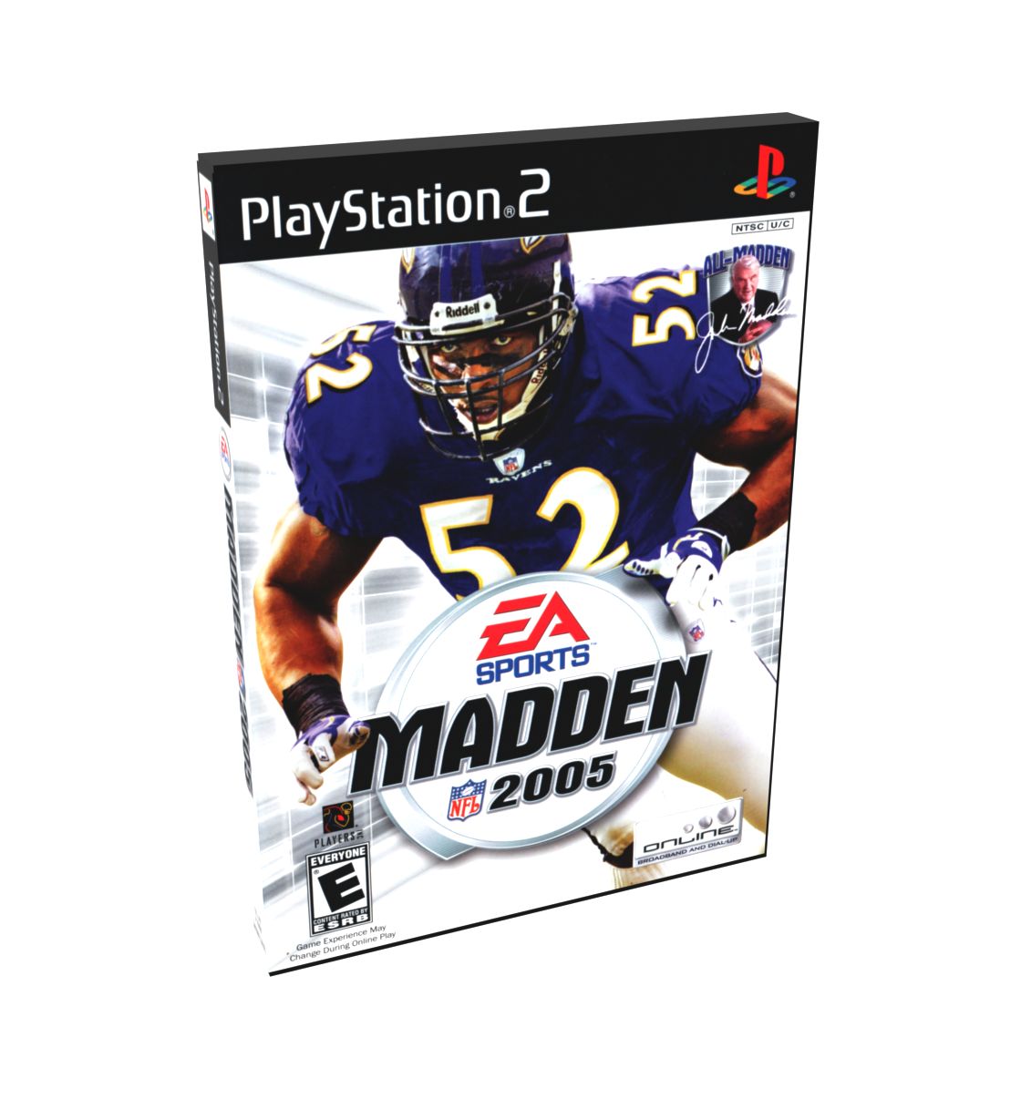 Madden NFL 2005 | NTSC | Playstation 2 | PS2 | En | Reproduction Case and Booklet - NO GAME