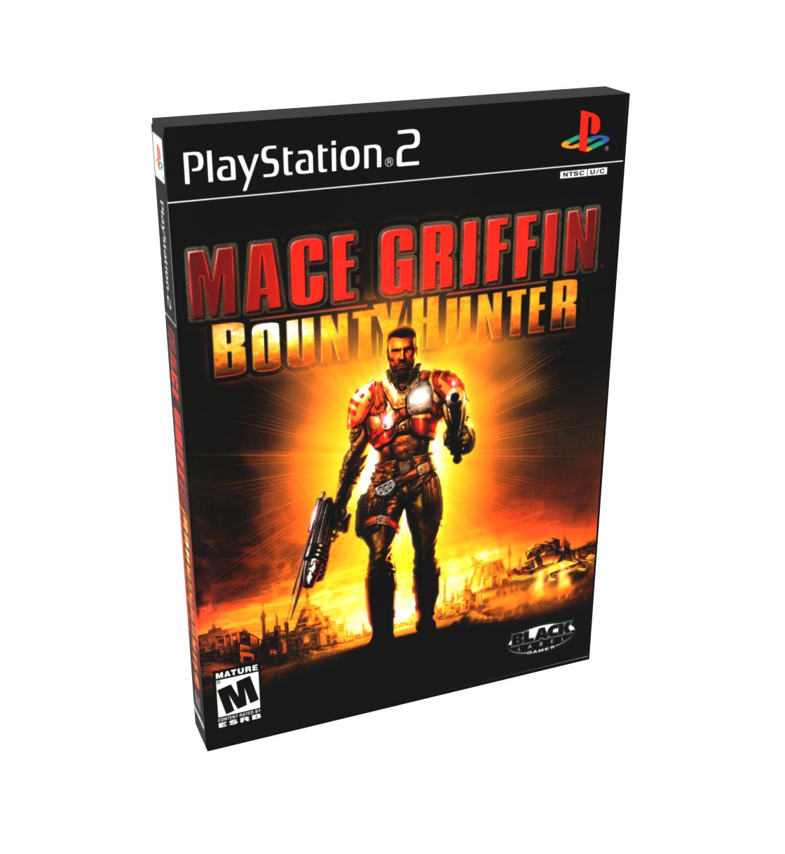 Mace Griffin Bounty Hunter | NTSC | Playstation 2 | PS2 | En | Reproduction Case and Booklet - NO GAME