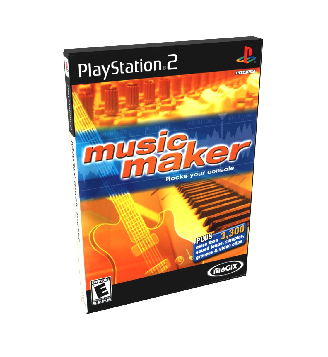 MAGIX Music Maker | NTSC | Playstation 2 | PS2 | En | Reproduction Case and Booklet - NO GAME