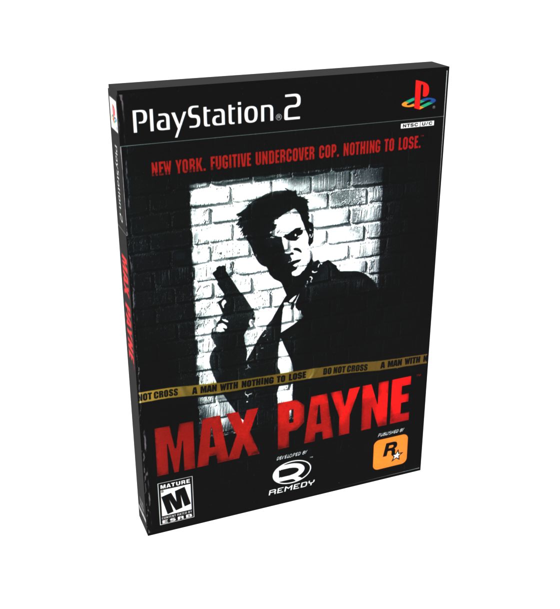 Max Payne | NTSC | Playstation 2 | PS2 | En | Reproduction Case and Booklet - NO GAME