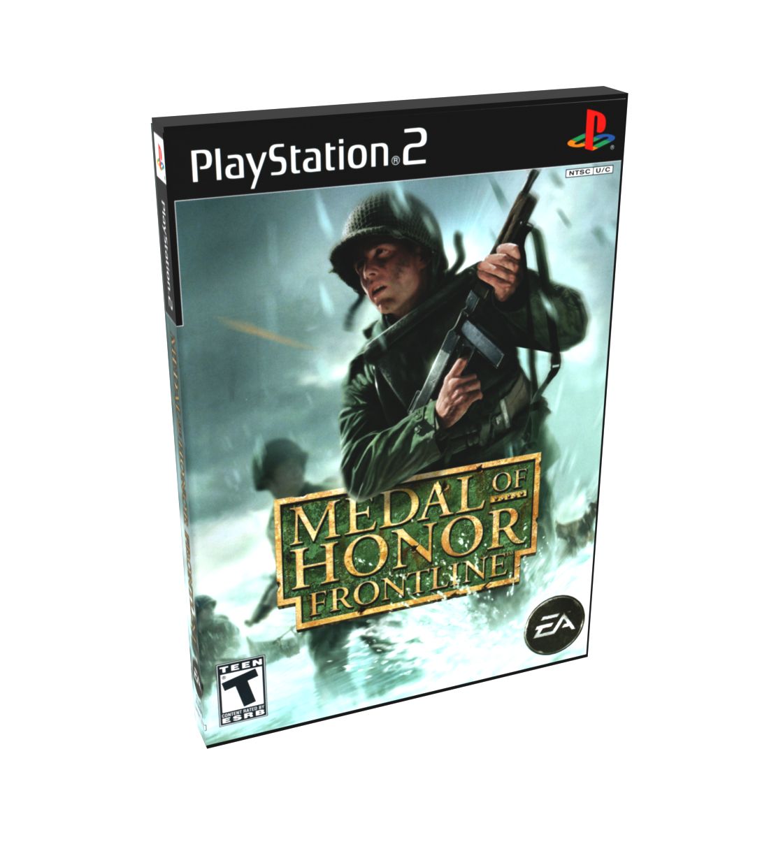 Medal of Honor Frontline (Medal of Honor Collection multi) | NTSC | Playstation 2 | PS2 | En | Reproduction Case and Booklet - NO GAME