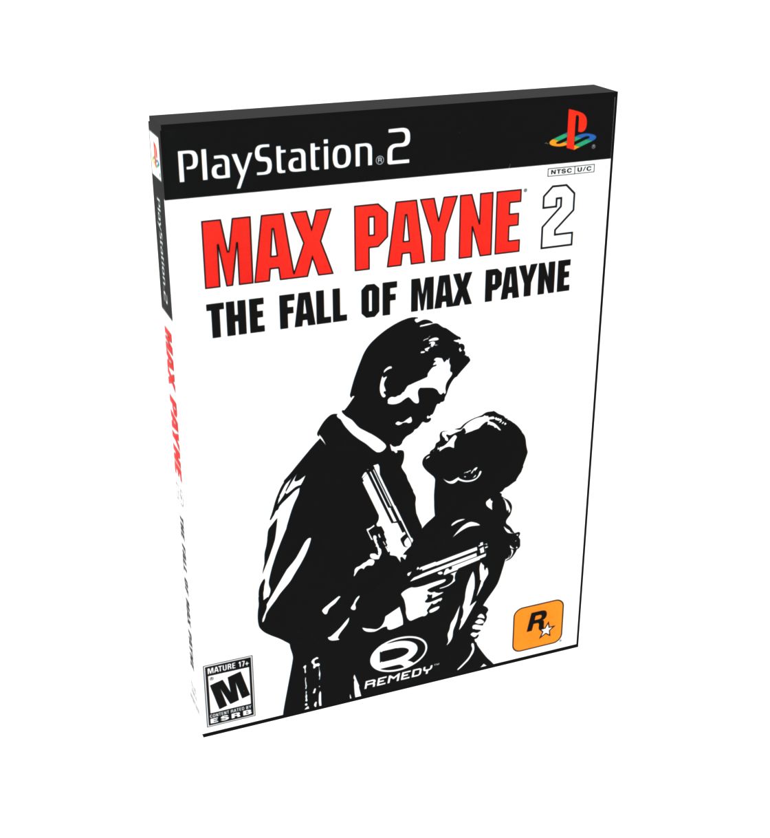 Max Payne 2 The Fall of Max Payne | NTSC | Playstation 2 | PS2 | En | Reproduction Case and Booklet - NO GAME