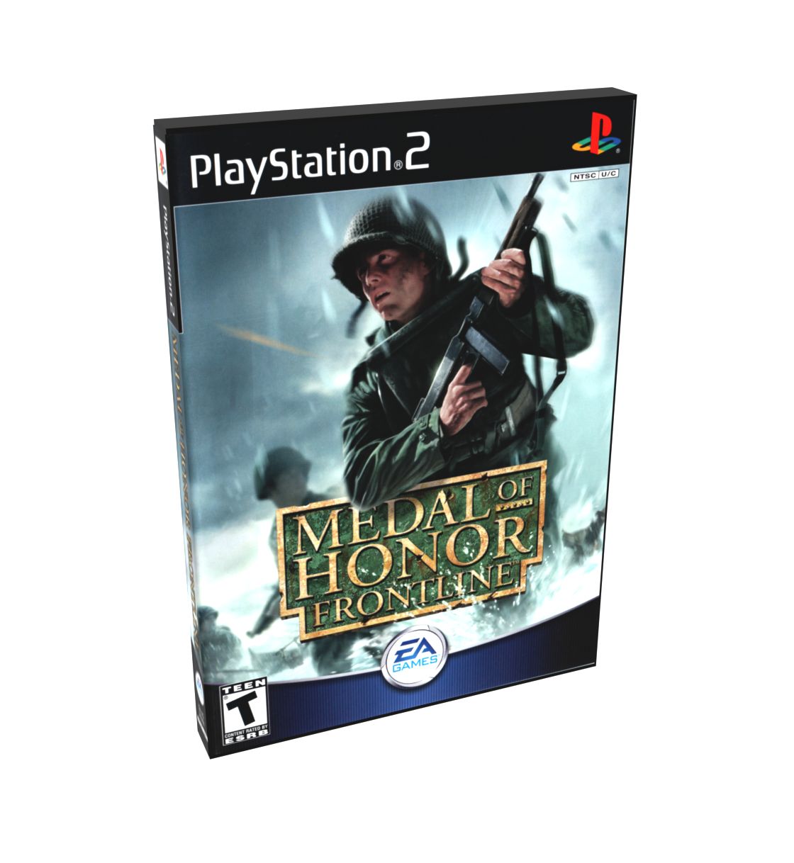 Medal of Honor Frontline | NTSC | Playstation 2 | PS2 | En | Reproduction Case and Booklet - NO GAME