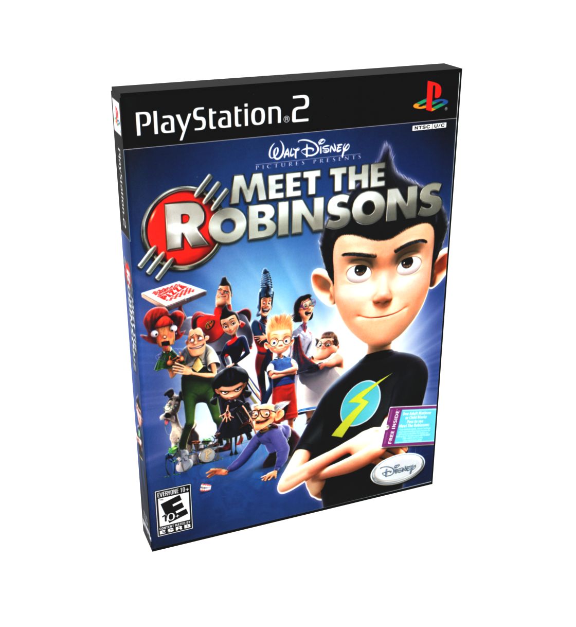 Meet the Robinsons (Disney&#39;s) (Movie) | NTSC | Playstation 2 | PS2 | En | Reproduction Case and Booklet - NO GAME