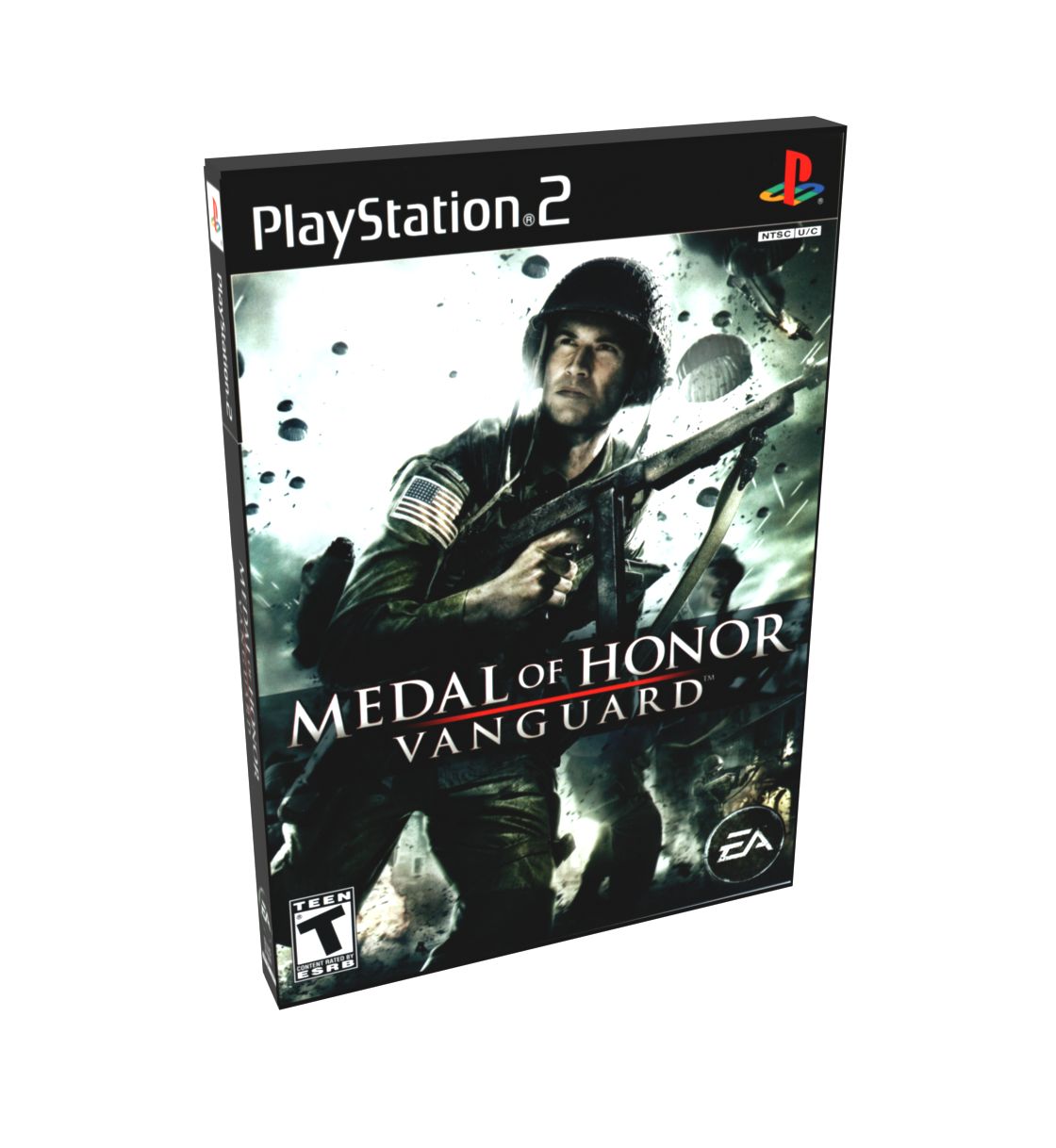 Medal of Honor Vanguard | NTSC | Playstation 2 | PS2 | En | Reproduction Case and Booklet - NO GAME