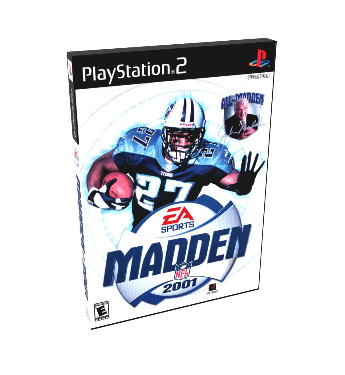 Madden NFL 2001 | NTSC | Playstation 2 | PS2 | En | Reproduction Case and Booklet - NO GAME