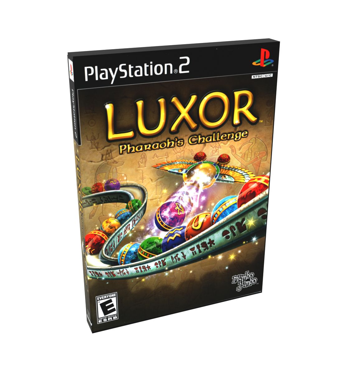Luxor Pharoah&#39;s Challenge | NTSC | Playstation 2 | PS2 | En | Reproduction Case and Booklet - NO GAME