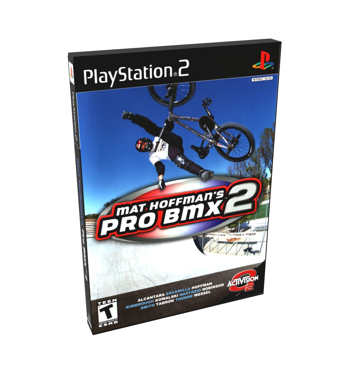 Mat Hoffman&#39;s Pro BMX 2 | NTSC | Playstation 2 | PS2 | En | Reproduction Case and Booklet - NO GAME