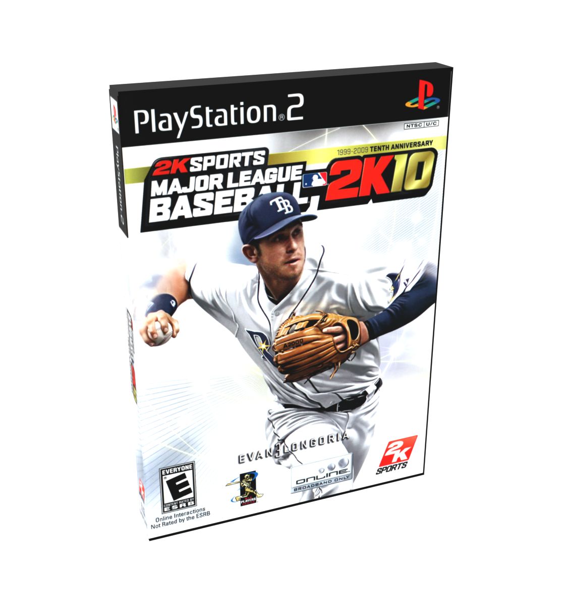 Major League Baseball 2K10 | NTSC | Playstation 2 | PS2 | En | Reproduction Case and Booklet - NO GAME