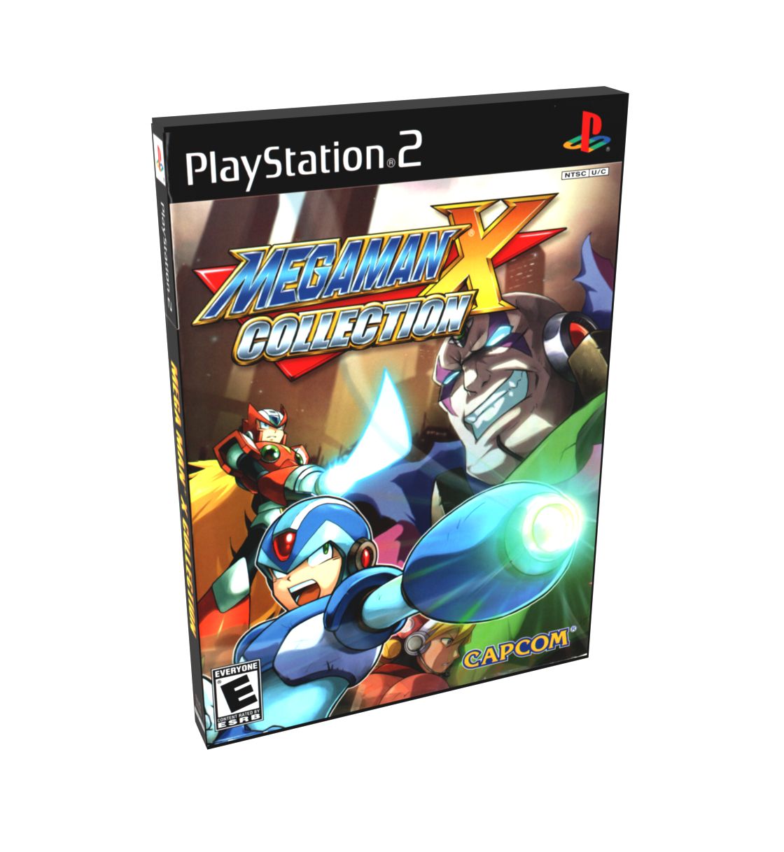 Mega Man X Collection | NTSC | Playstation 2 | PS2 | En | Reproduction Case and Booklet - NO GAME