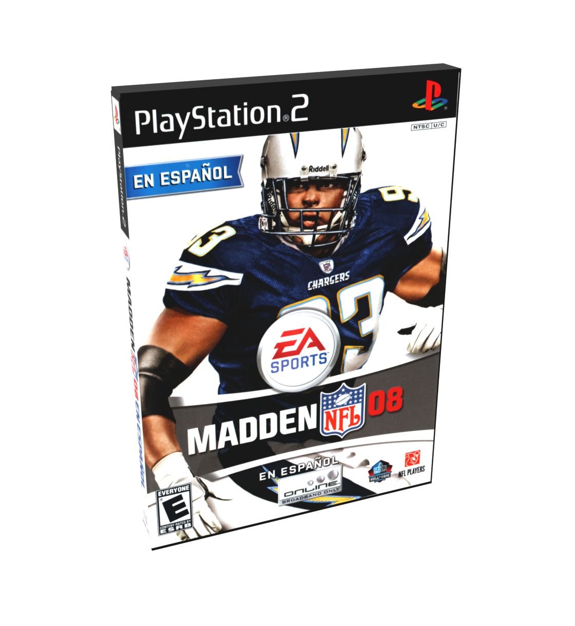 Madden NFL 08 En Espanol | NTSC | Playstation 2 | PS2 | En | Reproduction Case and Booklet - NO GAME