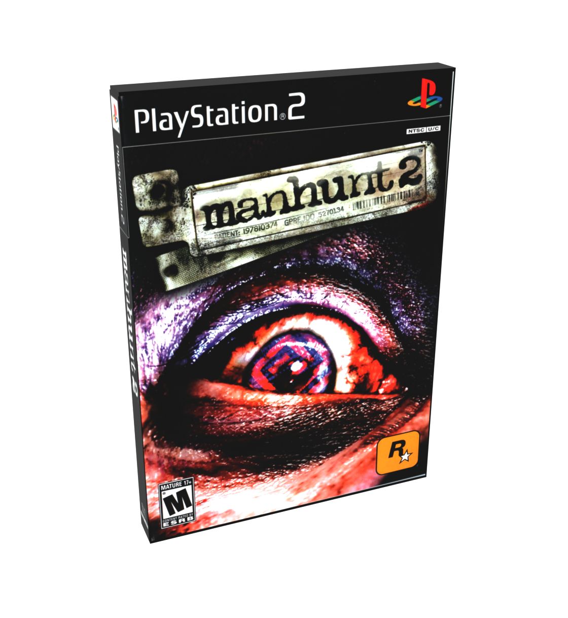 Manhunt 2 | NTSC | Playstation 2 | PS2 | En | Reproduction Case and Booklet - NO GAME