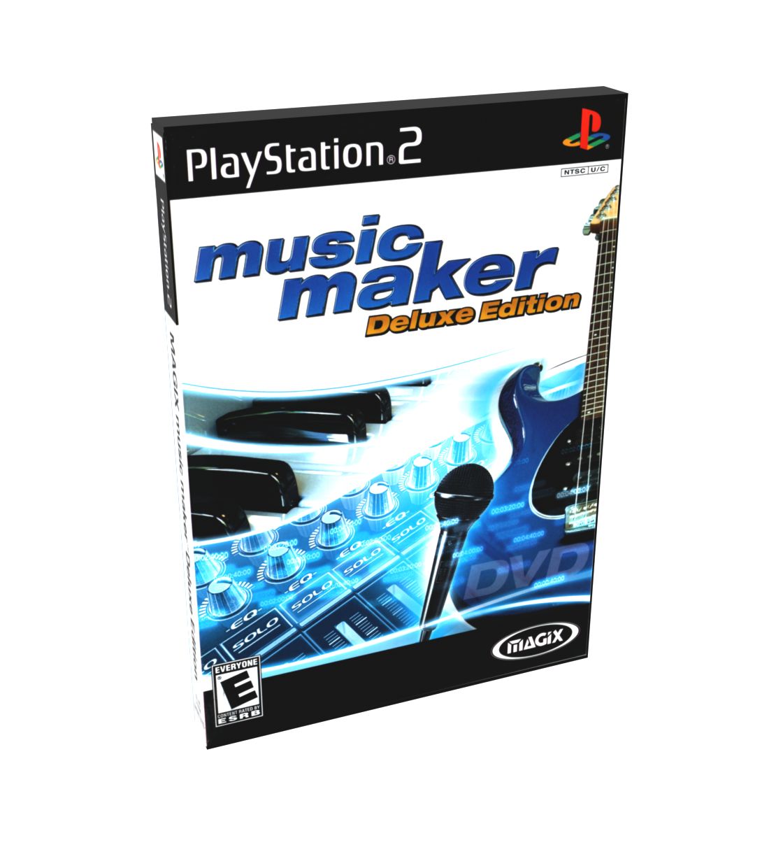 MAGIX Music Maker Deluxe Edition | NTSC | Playstation 2 | PS2 | En | Reproduction Case and Booklet - NO GAME