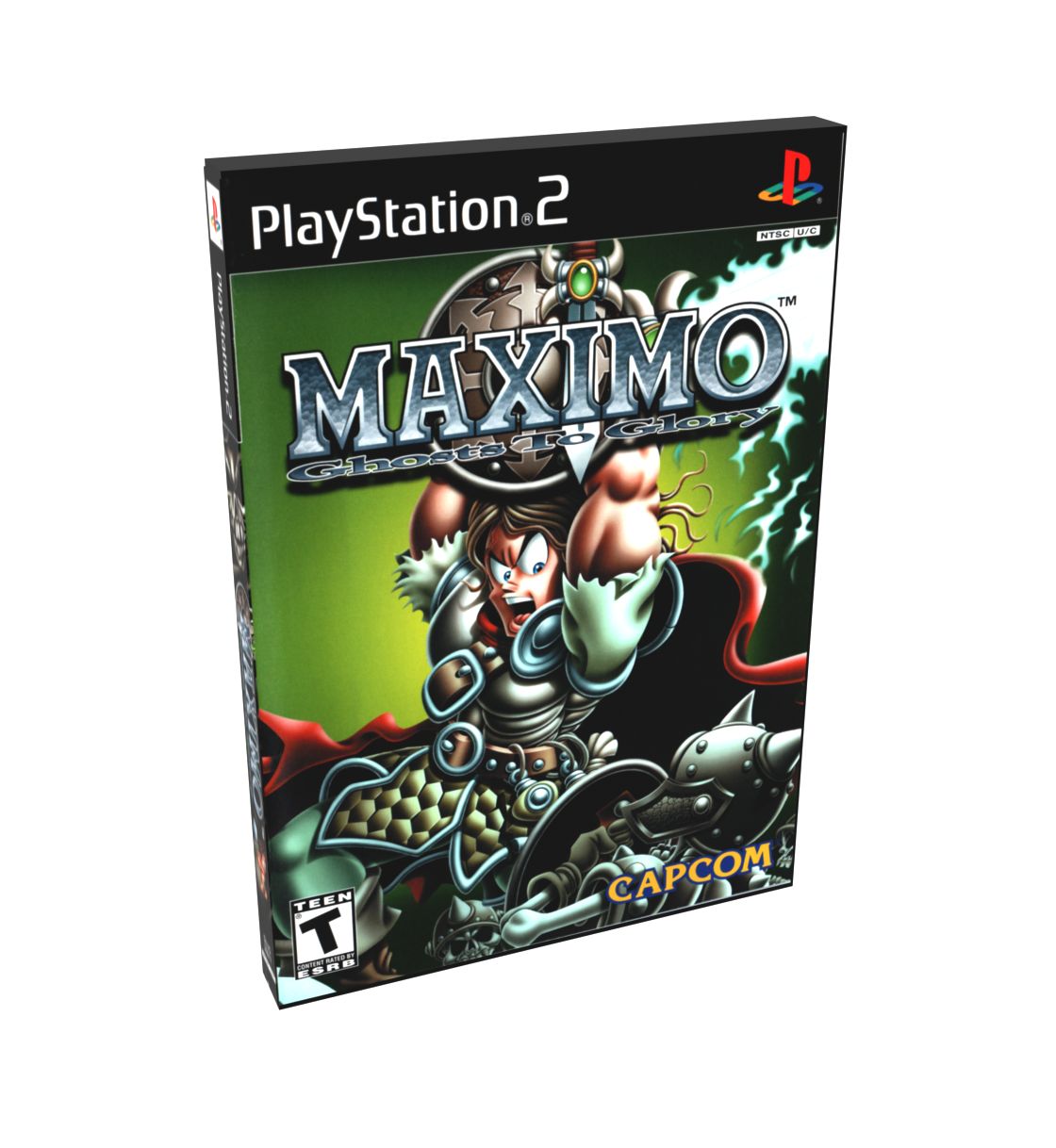 Maximo Ghosts To Glory | NTSC | Playstation 2 | PS2 | En | Reproduction Case and Booklet - NO GAME