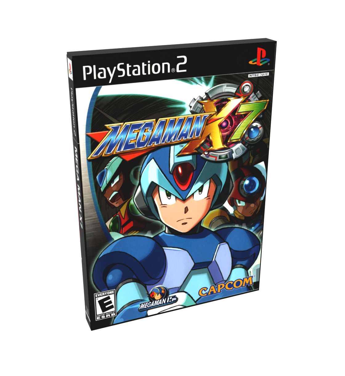Mega Man X7 | NTSC | Playstation 2 | PS2 | En | Reproduction Case and Booklet - NO GAME