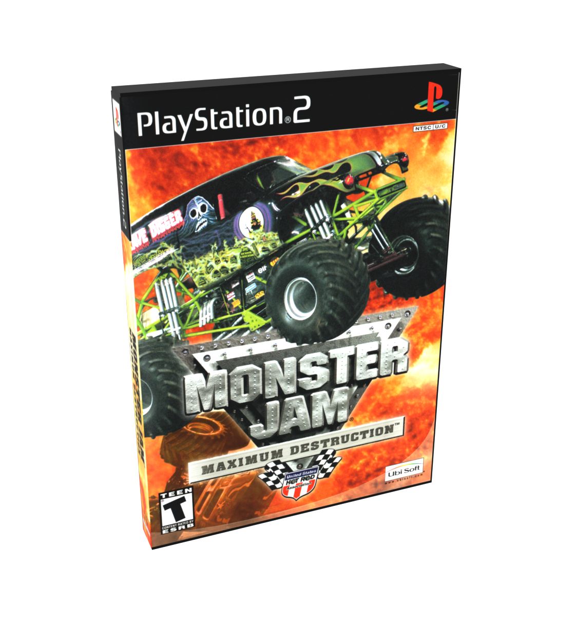 Monster Jam Maximum Destruction | NTSC | Playstation 2 | PS2 | En | Reproduction Case and Booklet - NO GAME