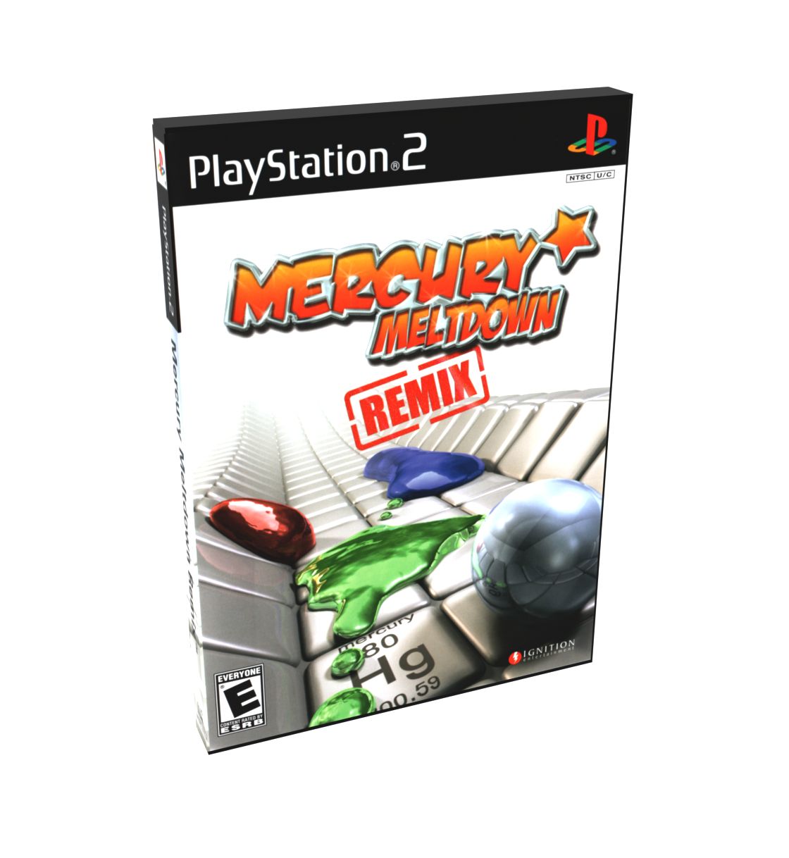 Mercury Meltdown Remix | NTSC | Playstation 2 | PS2 | En | Reproduction Case and Booklet - NO GAME