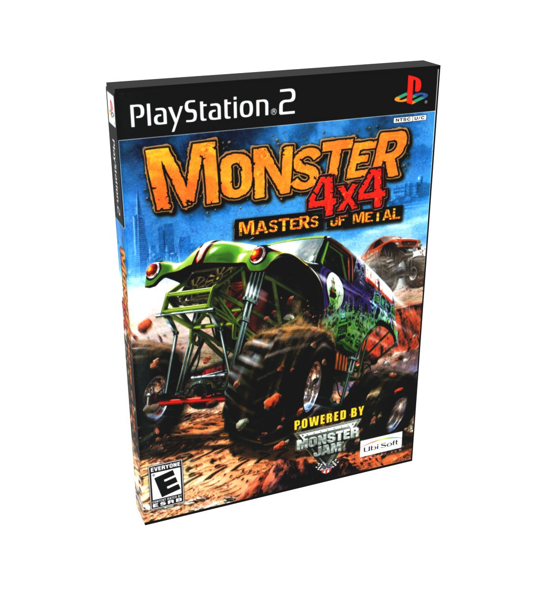 Monster 4x4 Masters of Metal | NTSC | Playstation 2 | PS2 | En | Reproduction Case and Booklet - NO GAME