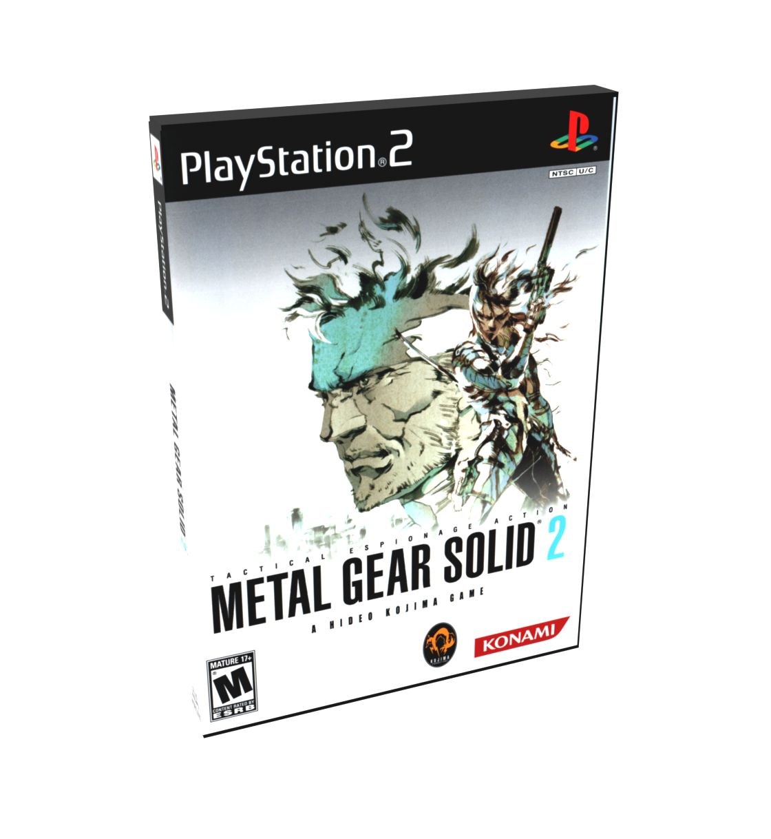 Metal Gear Solid 2 Substance (Metal Gear Solid Essentials multi) | NTSC | Playstation 2 | PS2 | En | Reproduction Case and Booklet - NO GAME