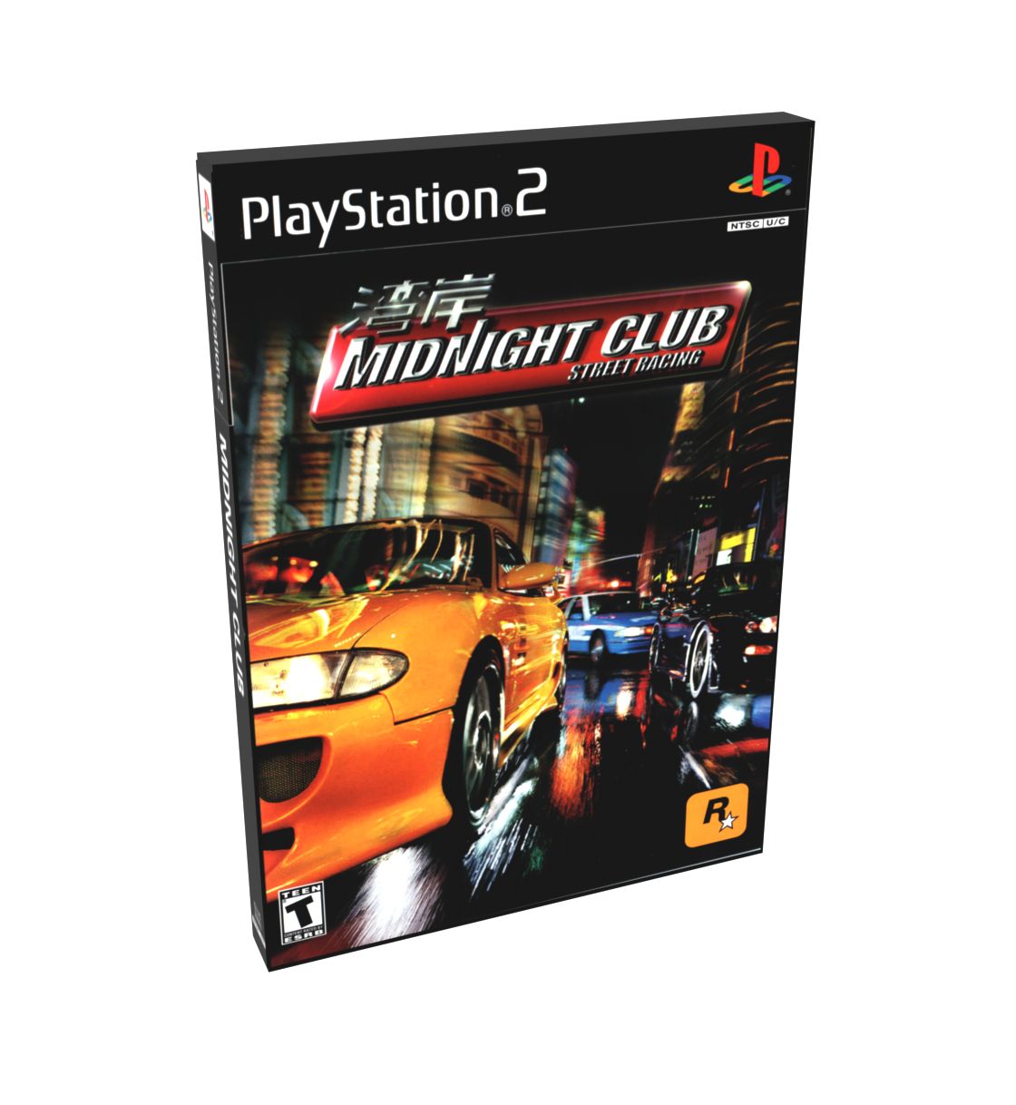 Midnight Club Street Racing | NTSC | Playstation 2 | PS2 | En | Reproduction Case and Booklet - NO GAME