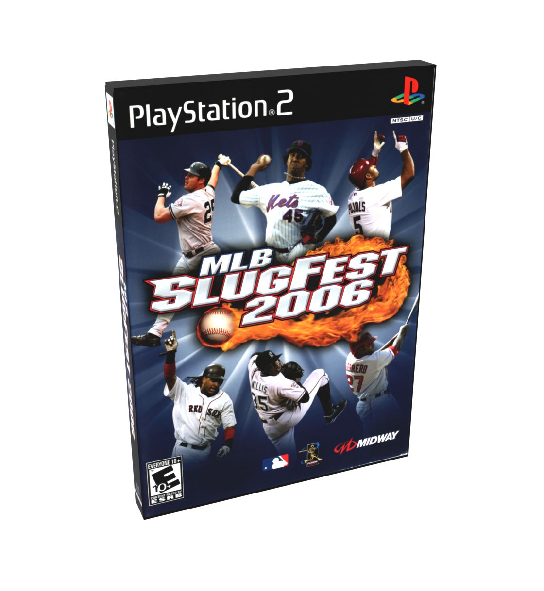 MLB SlugFest 2006 | NTSC | Playstation 2 | PS2 | En | Reproduction Case and Booklet - NO GAME