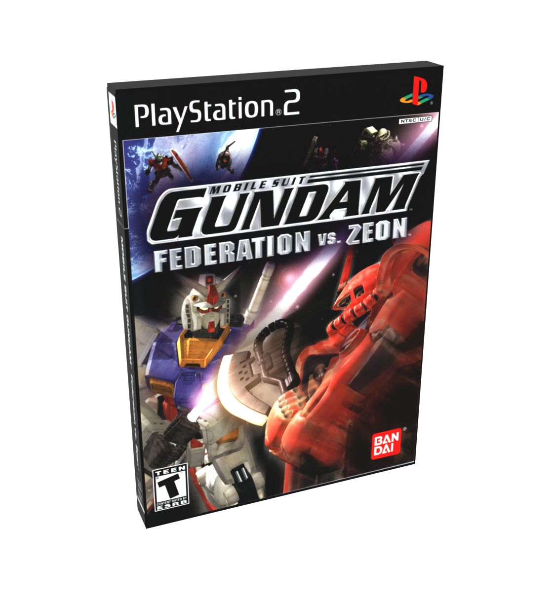 Mobile Suit Gundam Federation vs. Zeon | NTSC | Playstation 2 | PS2 | En | Reproduction Case and Booklet - NO GAME