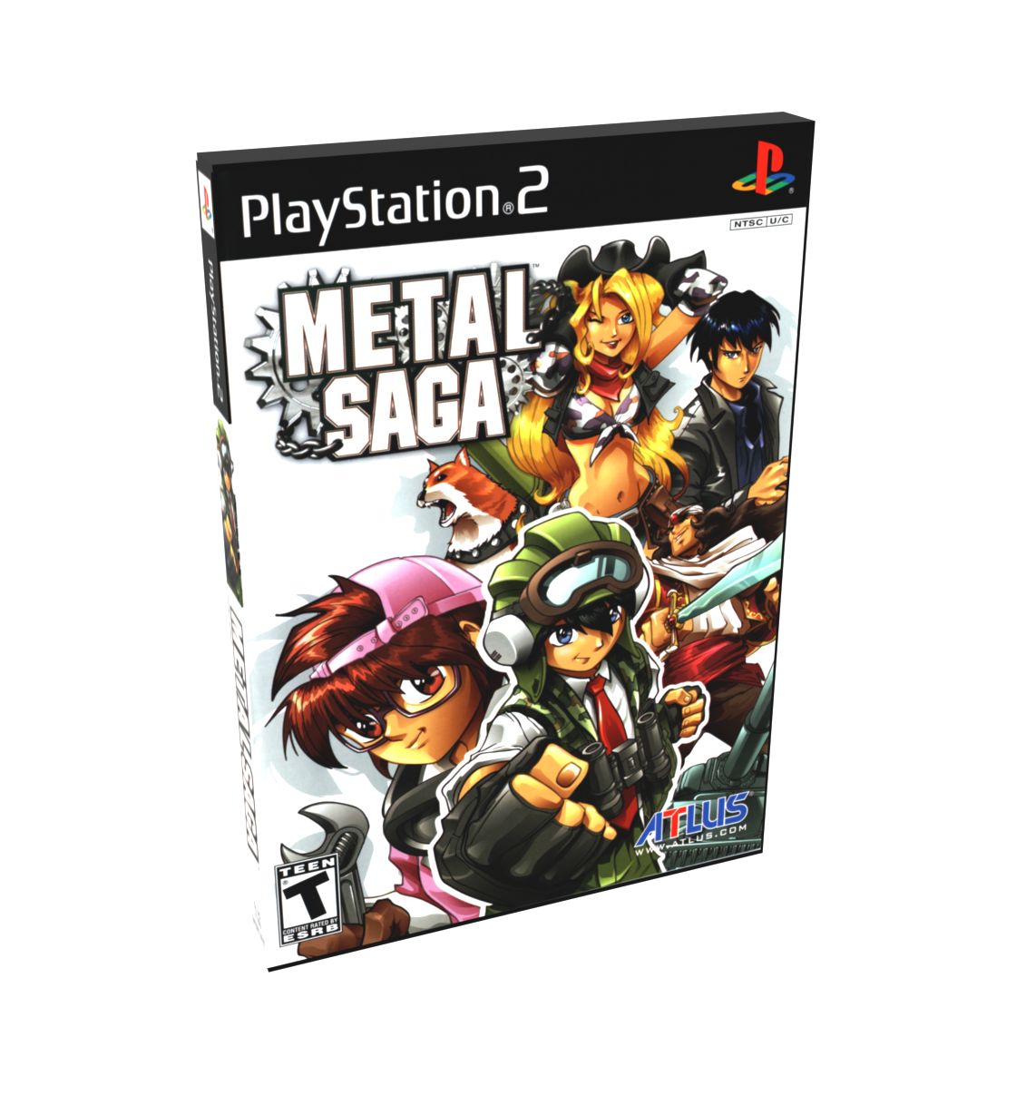 Metal Saga | NTSC | Playstation 2 | PS2 | En | Reproduction Case and Booklet - NO GAME