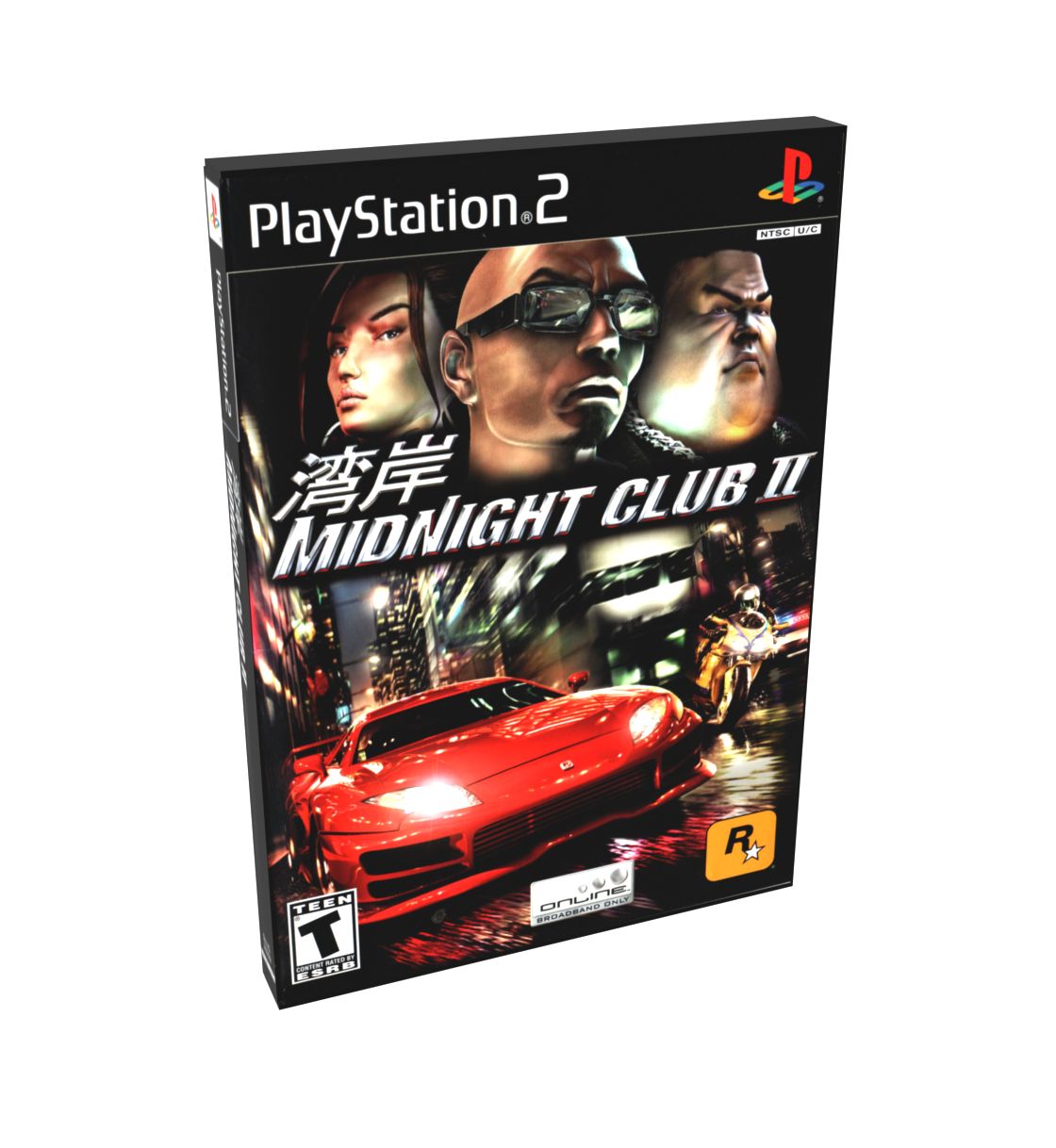 Midnight Club II | NTSC | Playstation 2 | PS2 | En | Reproduction Case and Booklet - NO GAME