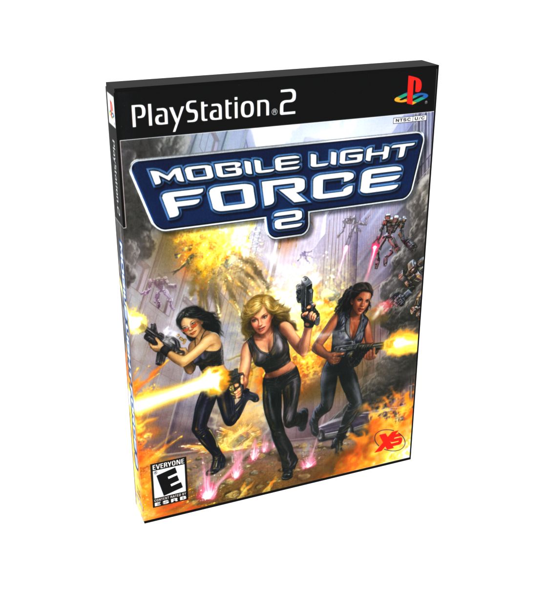 Mobile Light Force 2 | NTSC | Playstation 2 | PS2 | En | Reproduction Case and Booklet - NO GAME