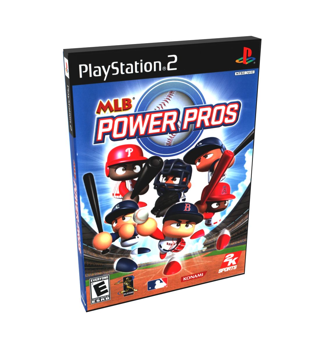 MLB Power Pros | NTSC | Playstation 2 | PS2 | En | Reproduction Case and Booklet - NO GAME