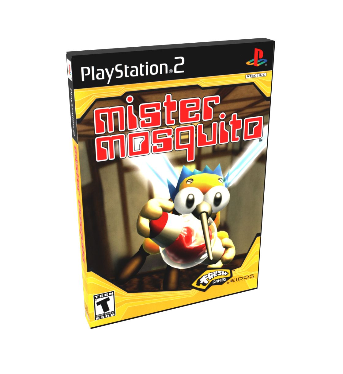 Mister Mosquito | NTSC | Playstation 2 | PS2 | En | Reproduction Case and Booklet - NO GAME
