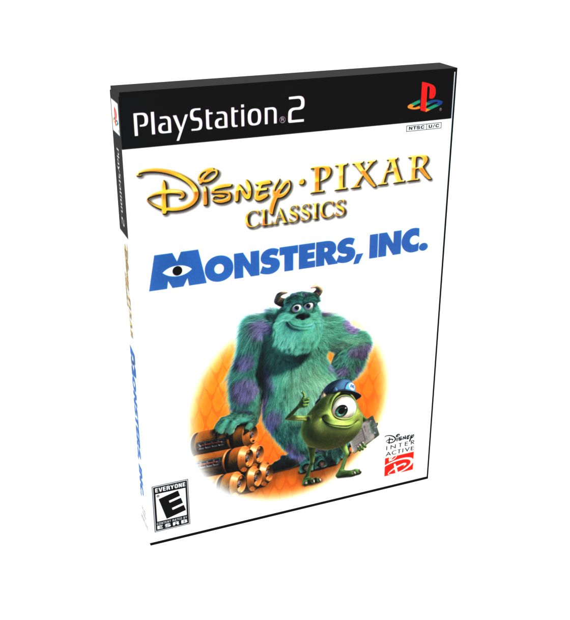 Monsters, Inc. (Disney Pixar Classics) | NTSC | Playstation 2 | PS2 | En | Reproduction Case and Booklet - NO GAME